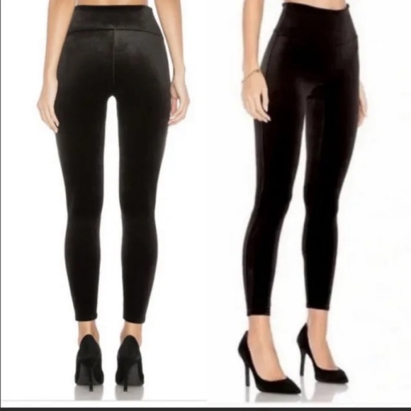 SPANX Pants - Spanx Velvet Leggings Black